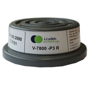 filtro de aire / de cartucho / para máscara respiratoria