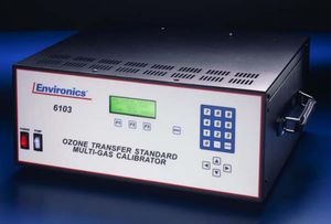 calibrador para analizador de aire / para analizador de gases / multipunto