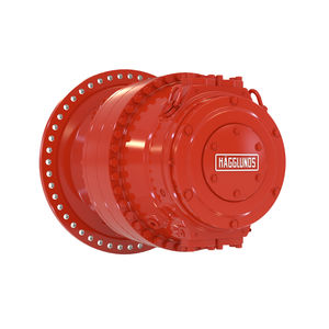 motor hidráulico de pistón radial / con estriado / con acoplamiento de árboles