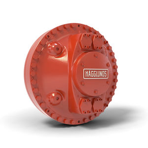 motor hidráulico de pistón radial / con estriado / con acoplamiento de árboles