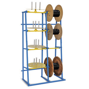 sistema de estanterías depósito de almacenamiento / para carretes / de acero / modular