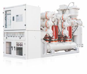 cuadro eléctrico primario / de alta tensión / aislado en gas / para rack para distribución eléctrica