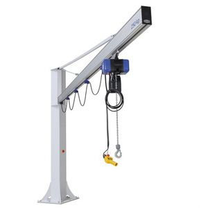 grúa pluma de columnas / de aluminio / giratoria / ergonómica