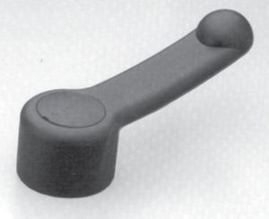 palanca de mando de asa / industrial / de material plástico