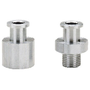 empalme de acero / roscado / hexagonal