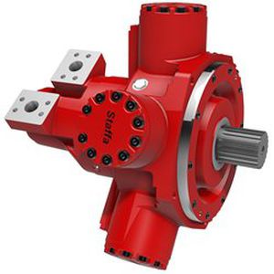 motor hidráulico de pistón radial / de cilindrada variable / baja velocidad / de alto par