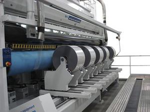 cortadora rebobinadora para films de plástico