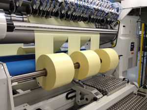 cortadora rebobinadora para papel / automática