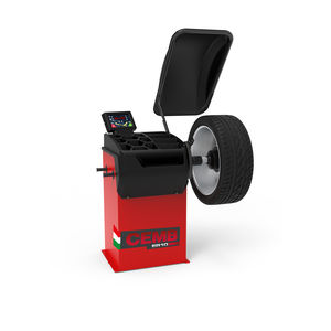 máquina equilibradora horizontal / dinámico / de ruedas / de automóviles