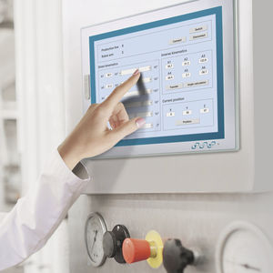 panel PC TFT LCD / con pantalla táctil resistiva de 5 hilos / 12