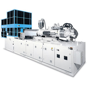 máquina de inyección vertical / hidráulica / para PET / para PP