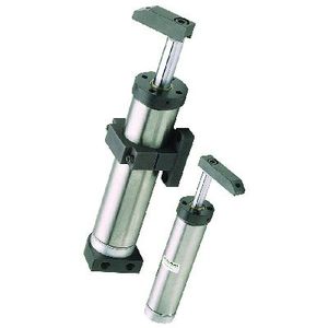cilindro rotativo / neumático / de doble efecto / de brida giratoria