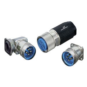 conector eléctrico / de potencia / circular / de engastar
