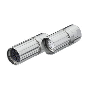 conector eléctrico / de potencia / circular / de engastar
