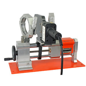 máquina de soldar a tope / manual / compacta / de plástico
