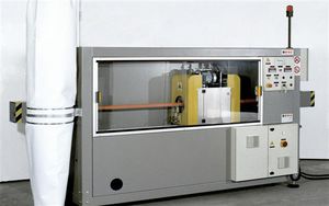 máquina de corte para material plástico / de tubos / CNC / de achaflanado