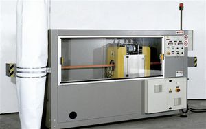 máquina de corte para material plástico / con cutter / de tubos / CNC