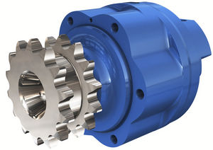 motor hidráulico de engranaje / para minicargadora