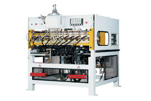máquina de termoformado controlada por PLC / para la producción de vasos