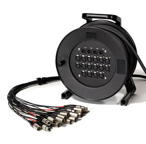 enrollador para cable eléctrico / de cable de audio / retráctil / fijo