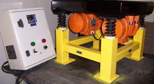 motor vibratorio con accionamento eléctrico / rotativo / micro / de corriente continua