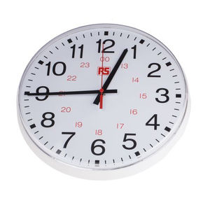 reloj analógico / de pared