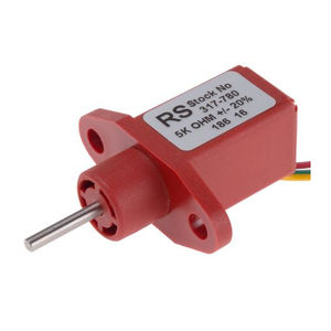 potenciómetro rotativo / de plástico conductor