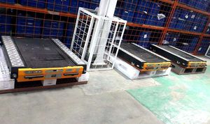 sistema de estanterías con paleta / para cargas pesadas