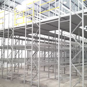 entreplanta industrial con sistema de ordenación
