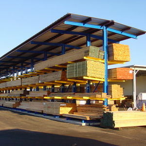 sistema de estanterías depósito de almacenamiento / cantilever / para cargas pesadas / para carga alargada