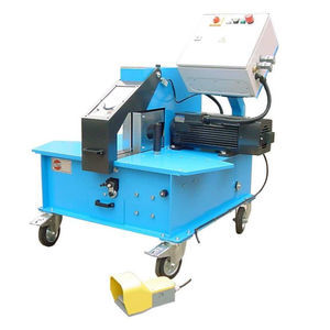 máquina de corte para caucho / de tubos flexibles / eléctrica / neumática