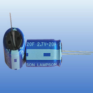 condensador eléctrico electrolítico / radial