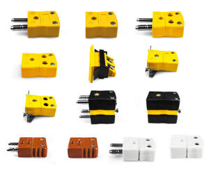 conector de alimentación eléctrica / rectangular / en línea / ANSI
