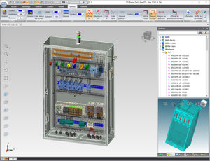 software de esquema eléctrico / de visualización / 3D / 2D