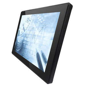 monitor LCD / LCD TFT / con pantalla táctil multipuntos / con pantalla táctil capacitiva