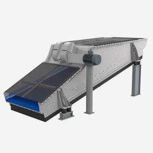 criba vibrante lineal / para productos a granel