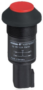 botón pulsador táctil / unipolar / estándar / electromecánico