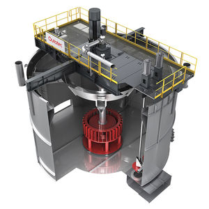 mezcladora de rotor y estator / continua / para la industria minera / vertical
