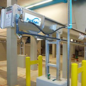 prensa de desagüe / transfer / de lodo