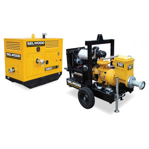 bomba de agua / con motor térmico / centrífuga / industrial