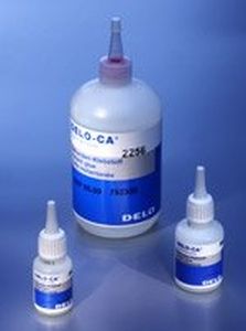 cola cianoacrilato / monocomponente / de polimerización por calor / industrial