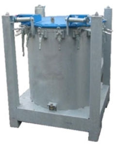 cajón de metal / para almacenamiento / de transporte / para catalizadores