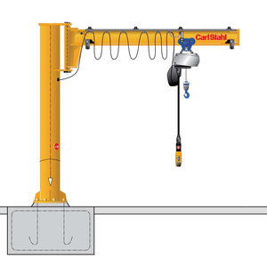 grúa pluma de columnas / con control eléctrico / invertida