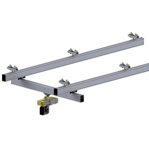 puente grúa monorriel / de aluminio / de altura perdida