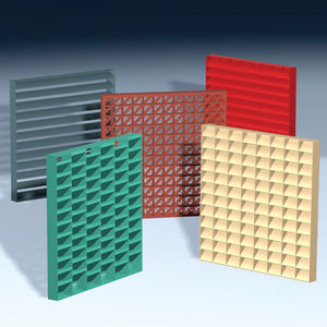rejilla de ventilación de plástico