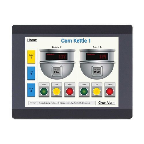 HMI con pantalla táctil resistiva HMI5097NXL Maple Systems