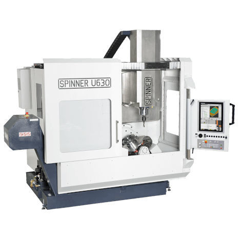 Centro De Mecanizado Cnc Ejes U Series Spinner