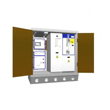 Cuadro eléctrico de distribución secundaria Ormazabal compacto