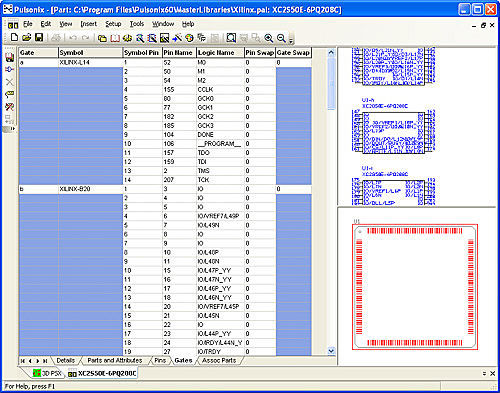 Software de desarrollo FPGA Pulsonix