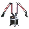 extractor de humo con para brazos de extracción múltiplos - D, DK